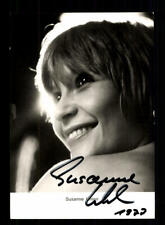 Susanne Uhlen Rüdel Autogrammkarte Original Signiert + F 4879