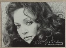 Autogramm deutsche Film- und TV Schauspielerin Doris Kunstmann (86150)