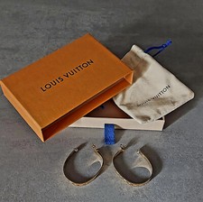 Louis Vuitton Monogram-Creole, Ohrring
