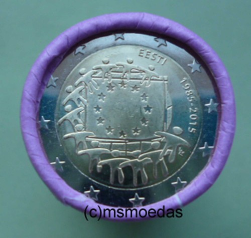 Estland euro rolle - 2,
