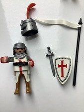 Playmobil Ordensritter Kreuzritter Rot Weiß Ritter Ritterburg Zubehör Ergänzung