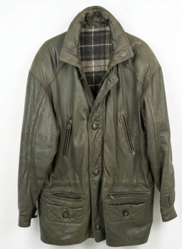 Vintage herren lederjacke - vintage,