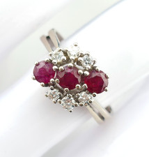 Edler Rubin Brillantring