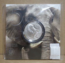 1 Oz SILBER - BIG FIVE ELEFANT