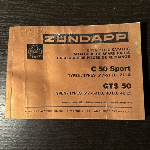 Zündapp sport gts 50 - gts,