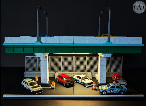 Hot wheels the overpass - wheels, 1/64