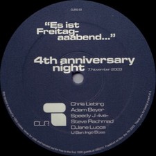 Chris Liebing – Es Ist Freitag-aaabend... 4th Anniversary Night Vinyl, 12"