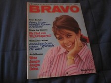 Bravo 1.12.1969 49/69 mit Die Fünf von High Chaparral Poster Heft komplett