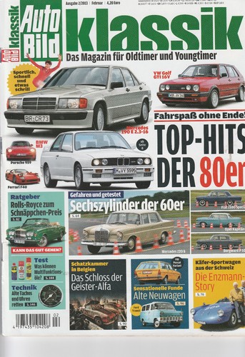 Auto bild klassik 2013 - bild, 02/2013