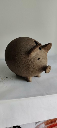 Keramik sparschwein antik - keramik,