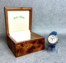 Jacques Etoile Grand Guichet Flyback mit echt Silber Zifferblatt 42mm #45