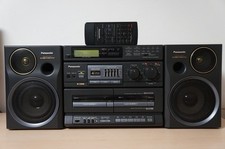 PANASONIC RX-CT990- Ghettoblaster / Boombox + Fernbedienung ( Bj. 1991  ) Top !!