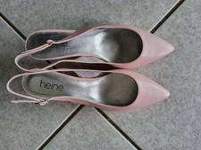 slingpumps 39 Heine Rosa  NEU
