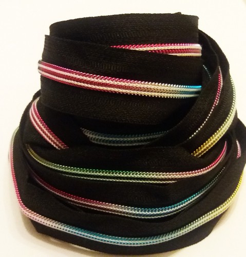 Reißverschluss regenbogen - reißverschluss, 5m
