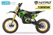 Nitro Motors Tiger DLX Elektro Crossbike 1300W 48V 14/12 Lithium 13Ah Brushless