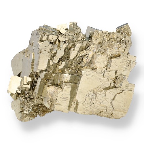 Pyrit kristall stufe - pyrit,