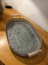 Tablett Shabby Metall Tablett