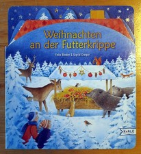 Weihnachten an der Futterkrippe + Pappbilderbuch + Top erhalten