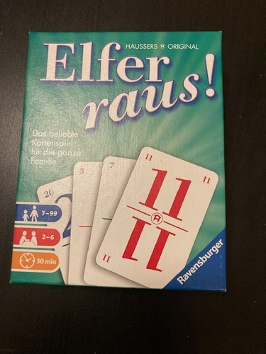 Elfer raus kartenspiel von - raus!,