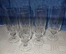 DDR Biergläser Tulpen Weißwasser-Glas  6 Stück