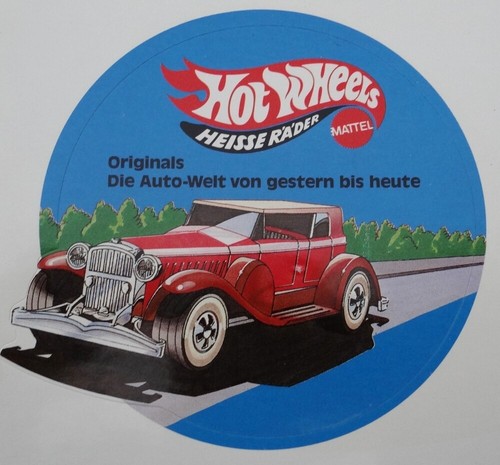 Werbe aufkleber mattel hot - werbe-aufkleber,