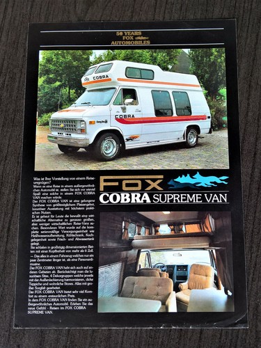 Chevrolet wohnmobil fox - chevrolet, us-wohnmobil,