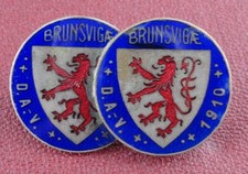 alte Nadel Email Brunsvigae  1910  Braunschweig Vereinsnadel