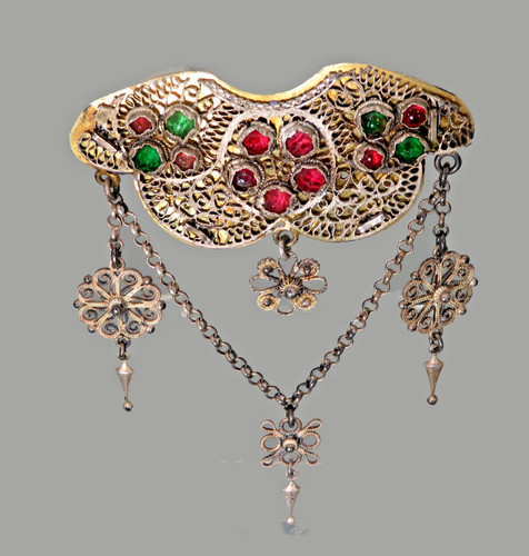 Brosche silber lot - brosche,