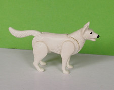 Playmobil Sammlung Tier aus Sets 4237, 5251 SCHÄFERHUND weiß