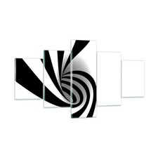 Wandbilder 125x70cm 5 tlg