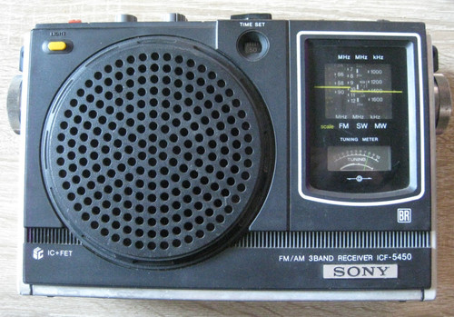 Sony icf 5450 3band receiver - icf-5450,