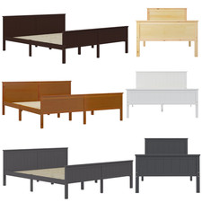 Massivholzbett Bettrahmen