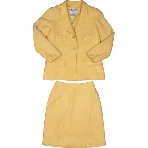 Chanel yellow tweed - yellow, jacket