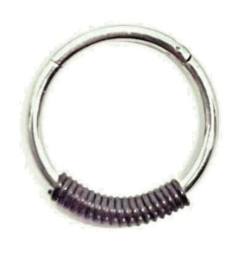 Body piercing ring clicker - body,