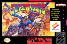 Sunset Riders SNES BOX ART