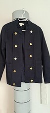 H&M angesagter chicer Blazer im Marinelook Gr. 44 dunkelblau Hingucker!