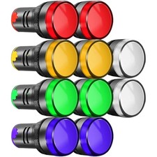 10 Stück 22mm Kontrollleuchte