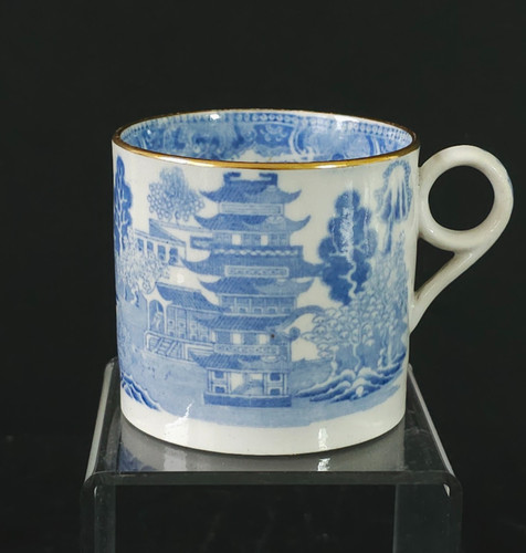 Antike staffordshire blau - staffordshire, &