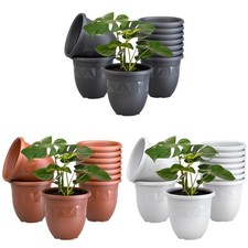 10er Set Blumentöpfe