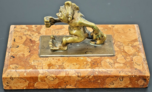B23 schöne bronzefigur - schöne,