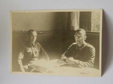 Foto - Soldat - Uniform - EK Band - Feldspange - Kragenspiegel - 2. Weltkrieg