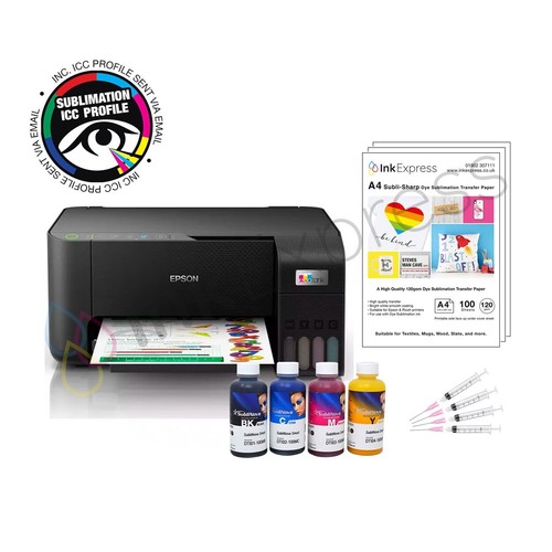 Sublimationsdrucker bundle - a4,