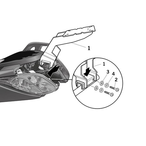 Shad gepäckträger für - gepäckträger, (für
