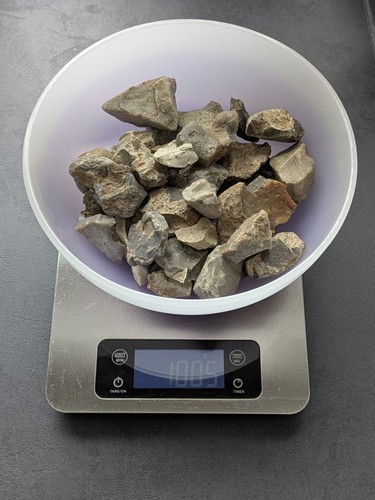 Feuersteine rohstein - 1, kg