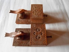 Zigarettenspender 2 St. aus Holz