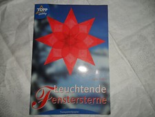 Leuchtende Fenstersterne von Sigrun Syttkus Bastelbuch Weihnachten Topp  wie neu
