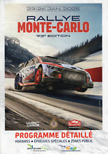 WRC Monte-Carlo 2025 Programmheft (16 Seiten)