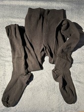 Strickstrumpfhose gerippt neu