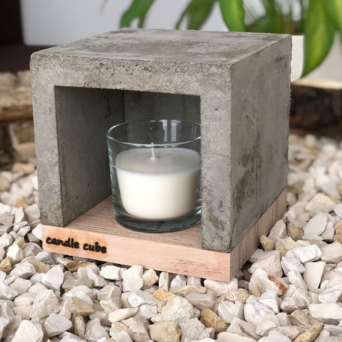 Candle cube teelicht kamin - candle,