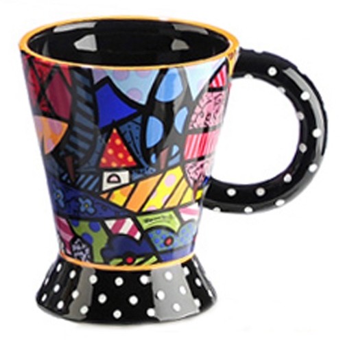 Romero britto kaffeetasse - romero,